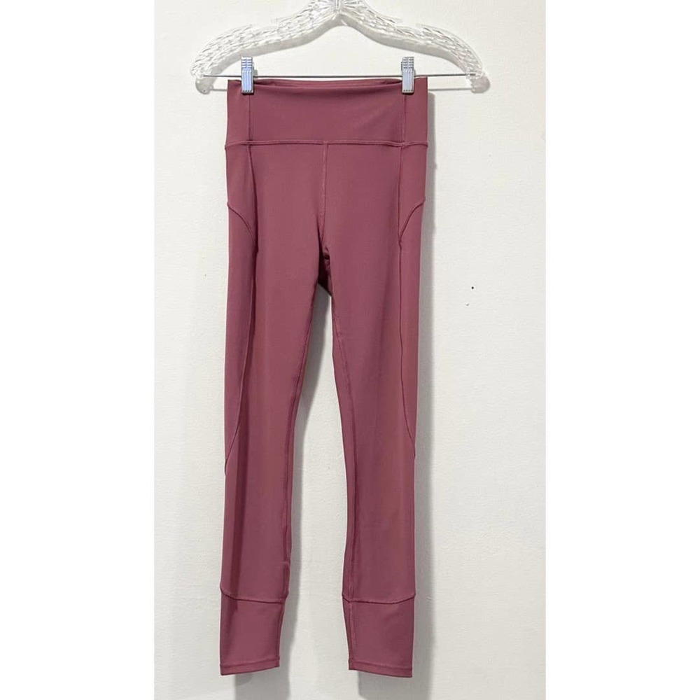 Lululemon - Women's Moss Rose, In Movement Everlux 25" Leggings (size 4) - Picture 2 of 3
